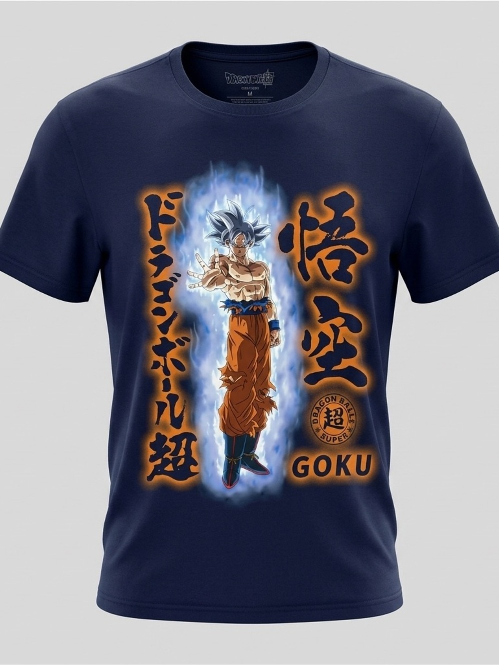 Dragon Ball Z Goku Navy Graphic T-Shirt